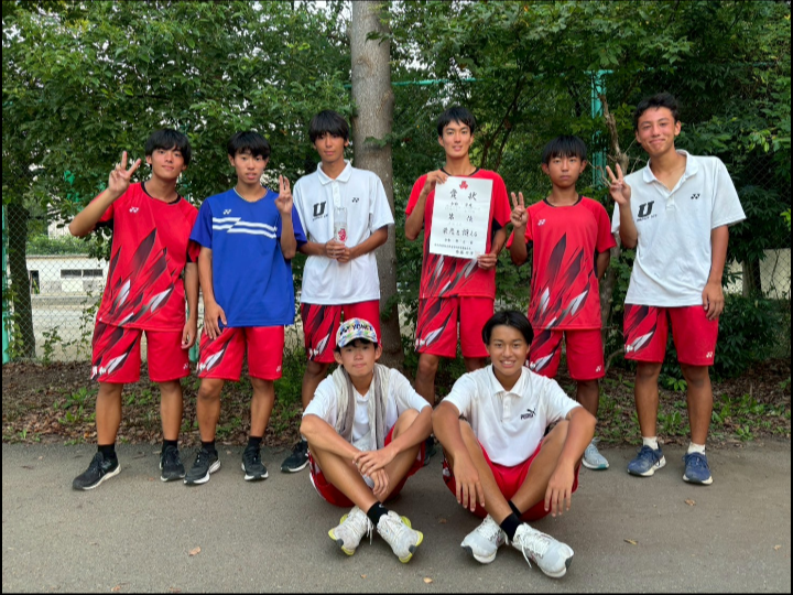 新人戦南部地区団体戦集合写真